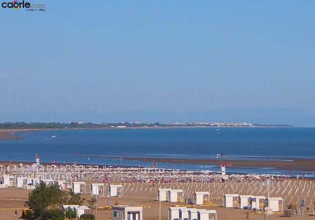 Webcam Caorle spiaggia di Levante a Caorle in diretta: Vallevecchia – spiaggia della “Brussa”, laguna e vallevecchia