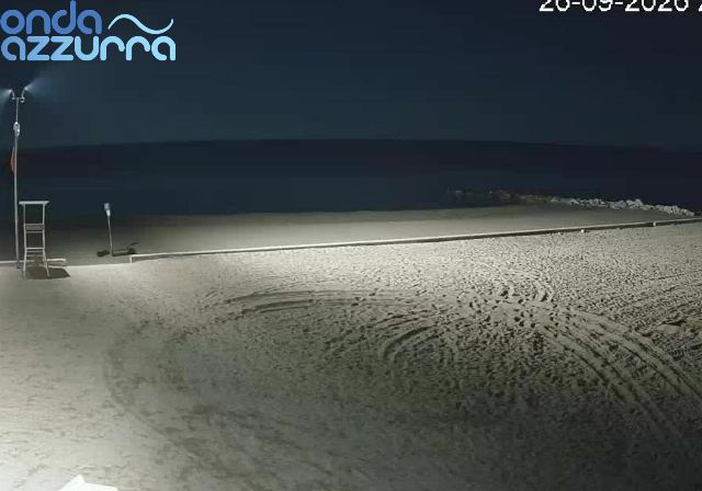 Webcam Onda Azzurra a Caorle in diretta: Webcam Duna Verde, spiaggia di levante